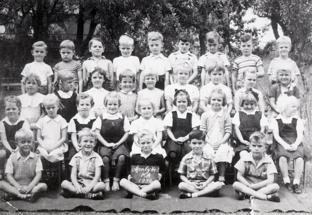 Manly West Public School Pupils, Class KA, 1956