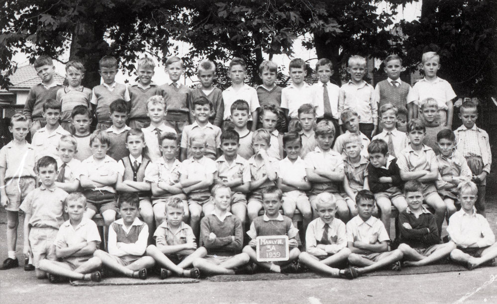 Manly West Public School Pupils, Class 3A, 1959