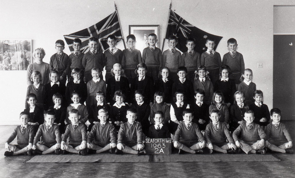 Seaforth Infants School, Pupils, Class 2A, 1963