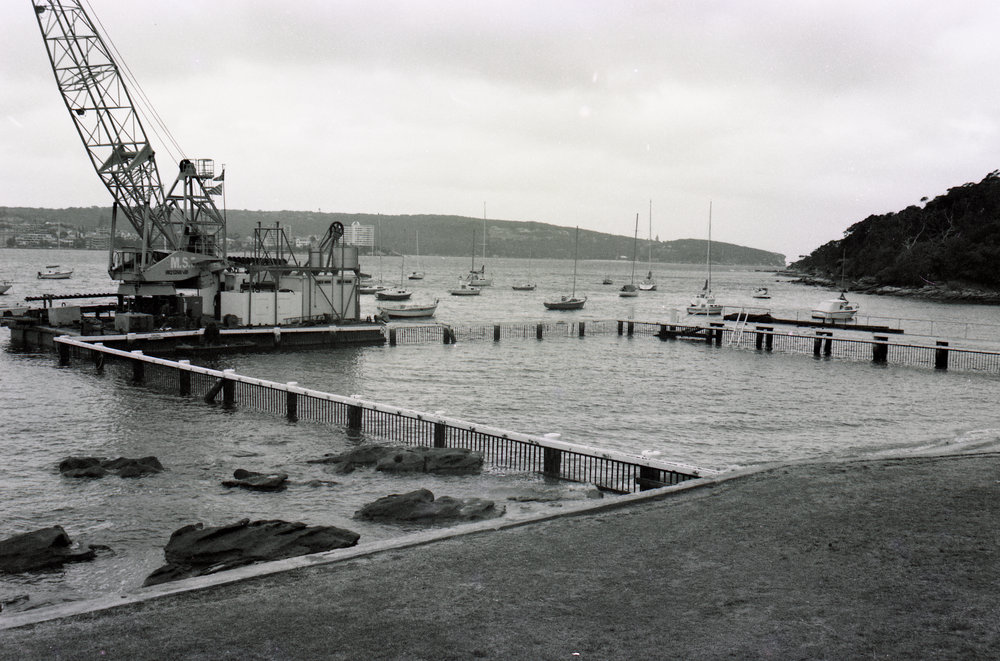 Forty Baskets Pool being repaired by Maritime Services Board