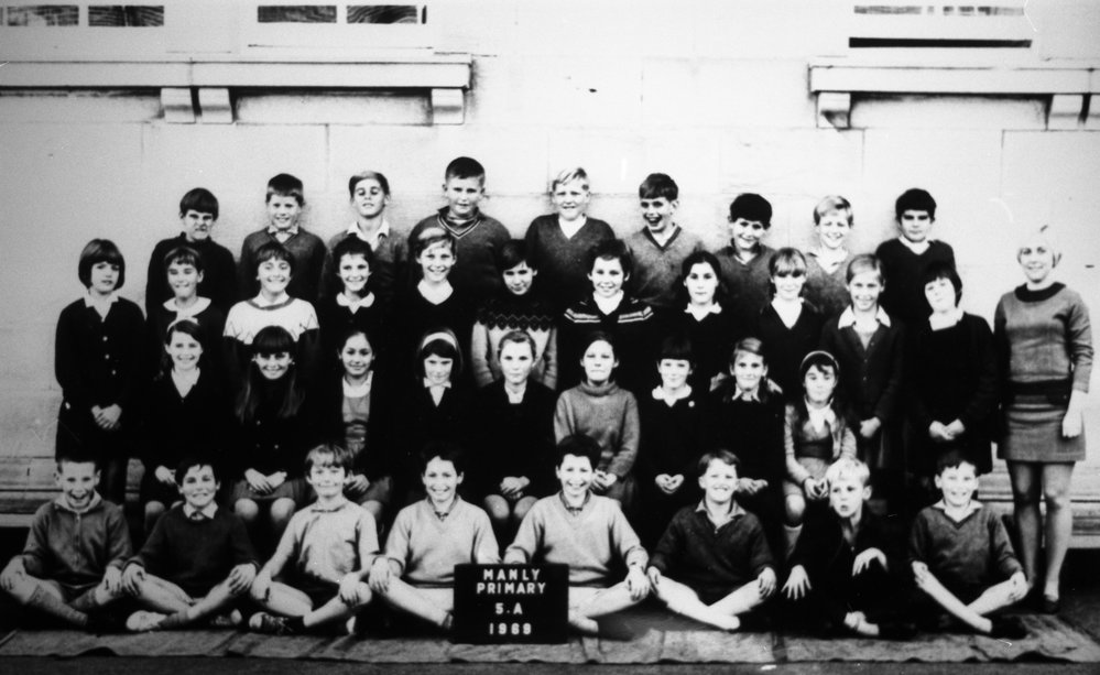 Manly Primary School pupils, Class 5A, 1969