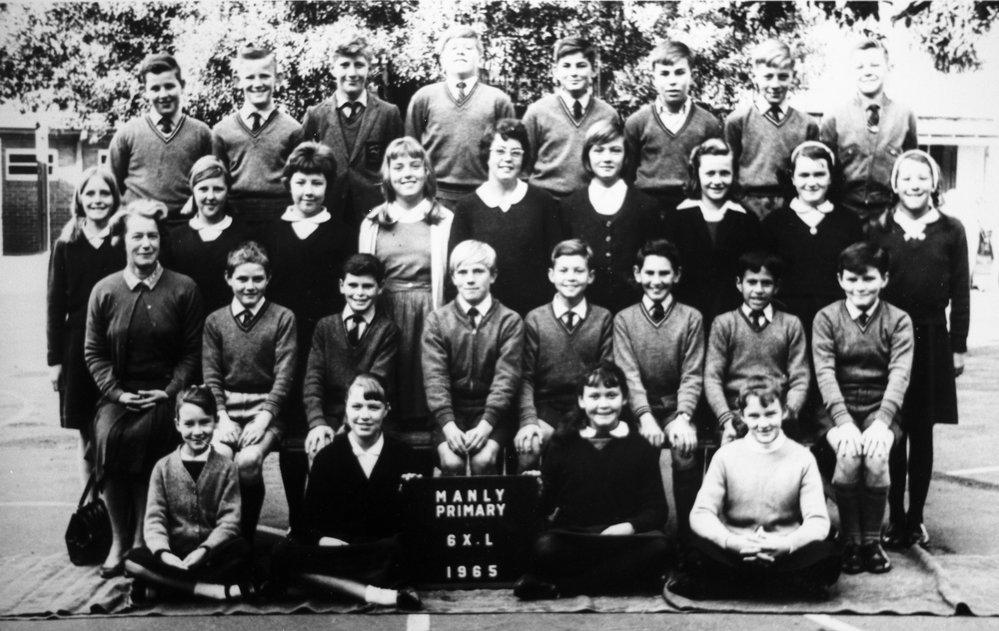 Manly Primary School pupils, Class 6X.L, 1965
