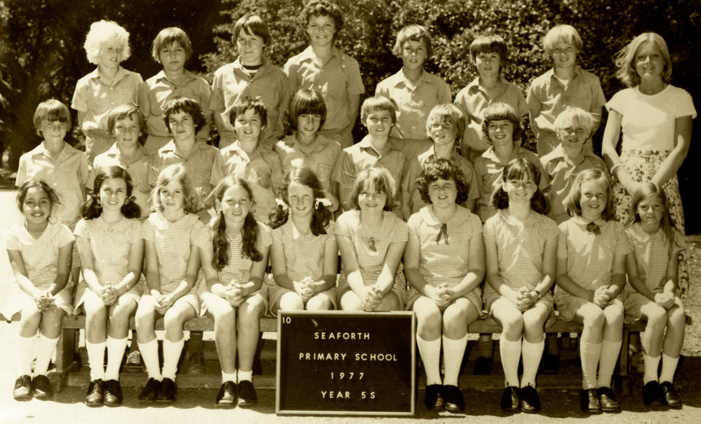 Seaforth Public School pupils, Class 5S, 1977