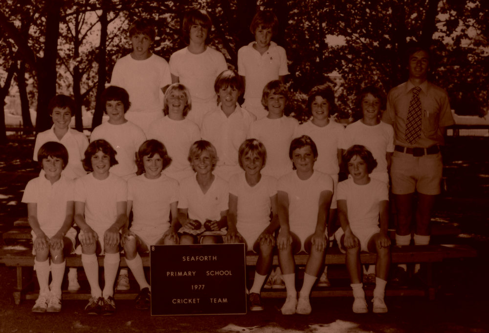 Seaforth Public School pupils, Cricket Team, 1977