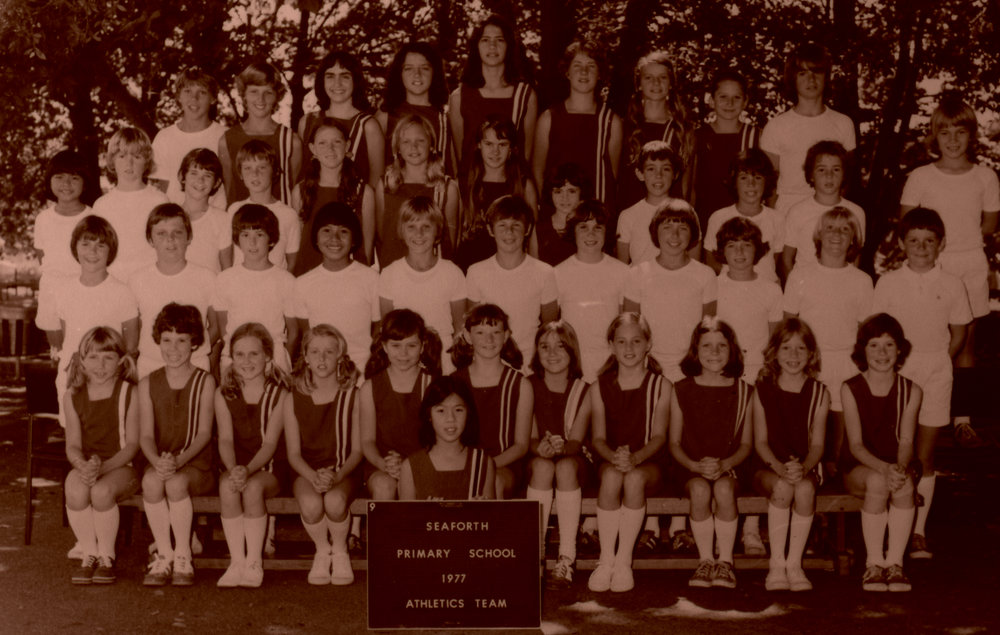 Seaforth Public School pupils, Athletics Team, 1977