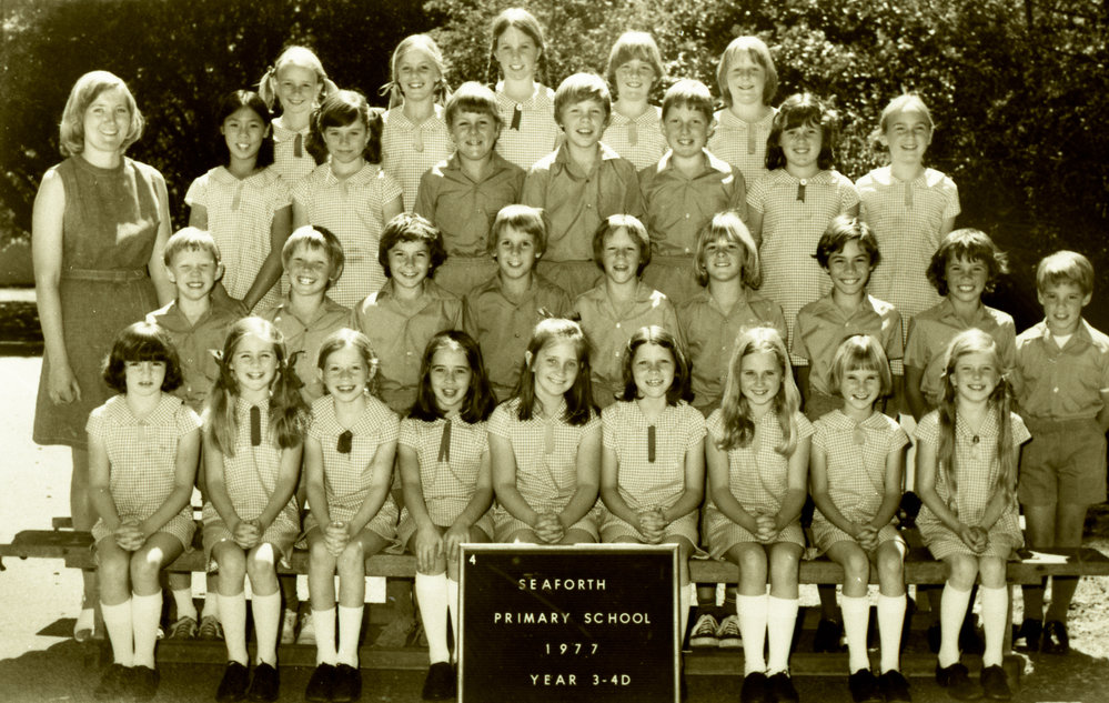 Seaforth Public School pupils,Class 3-4D, 1977