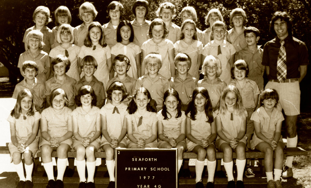 Seaforth Public School pupils, Class 4G, 1977