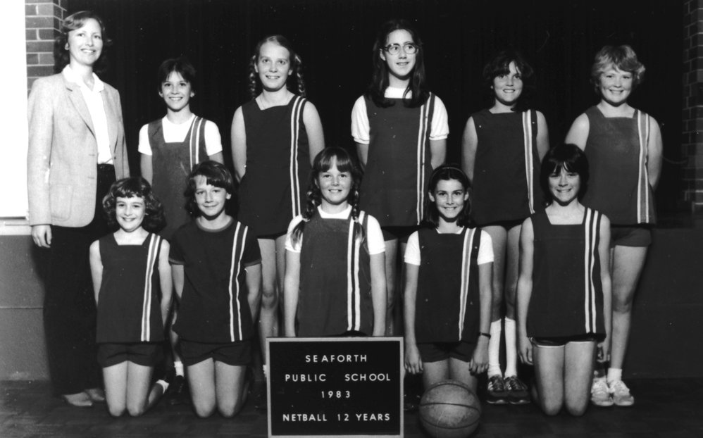 Seaforth Public School pupils, 12 Years Netball Team, 1983