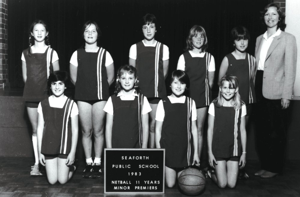 Seaforth Public School pupils, 11 Years Netball Team, 1983