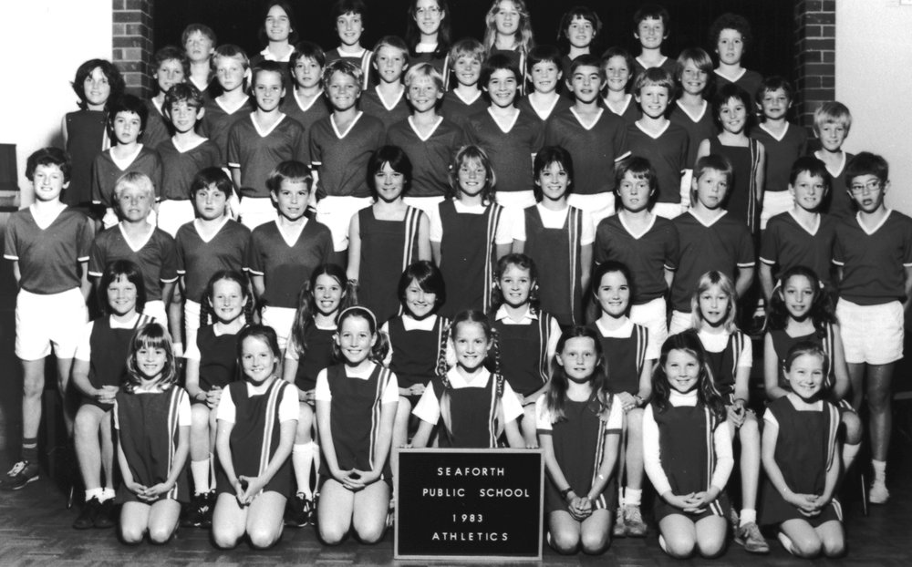 Seaforth Public School pupils, Athletics Team, 1983
