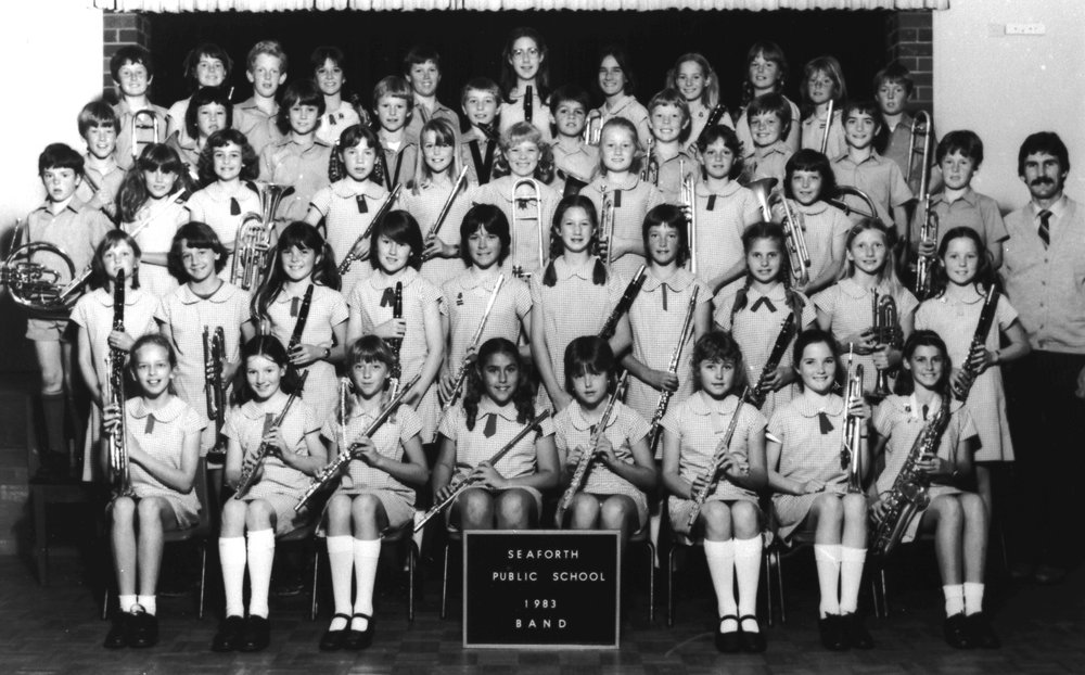 Seaforth Public School pupils, Band, 1983