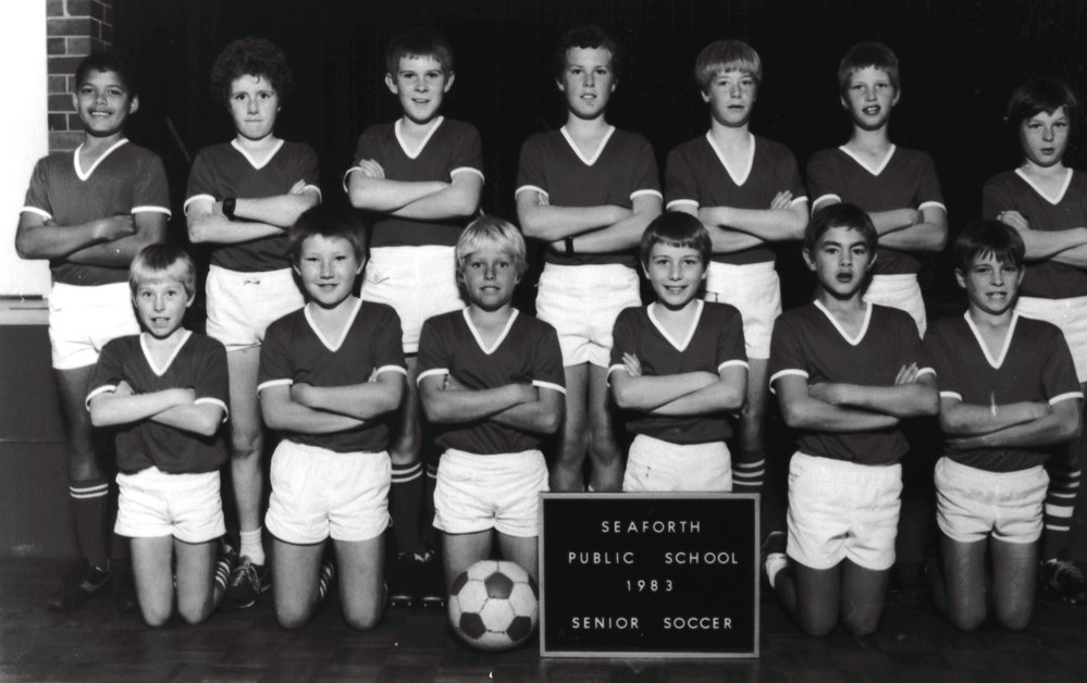 Seaforth Public School pupils, Senior Soccer Team, 1983