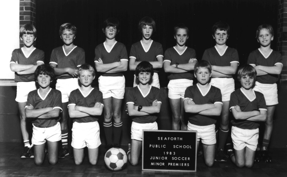 Seaforth Public School, Junior Soccer Team, 1983