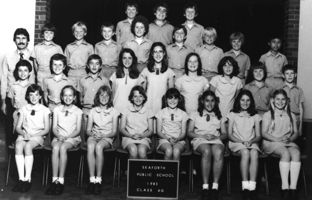 Seaforth Public School pupils, Class 6G, 1983