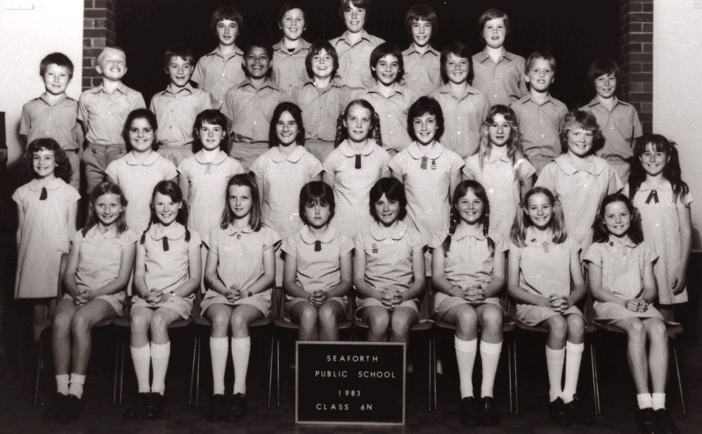 Seaforth Public School pupils, Class 6N, 1983