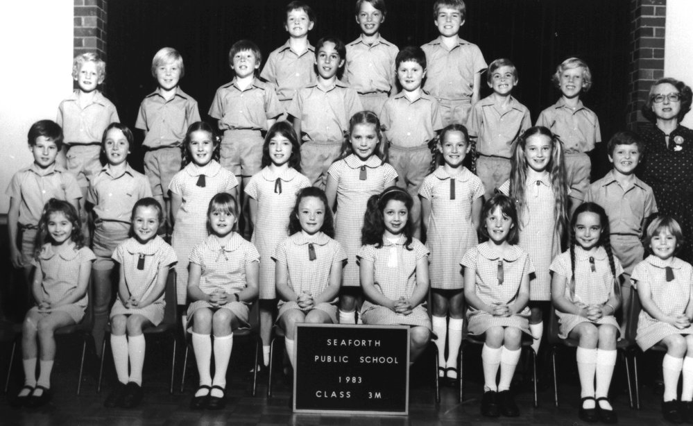 Seaforth Public School pupils, Class 8M, 1983