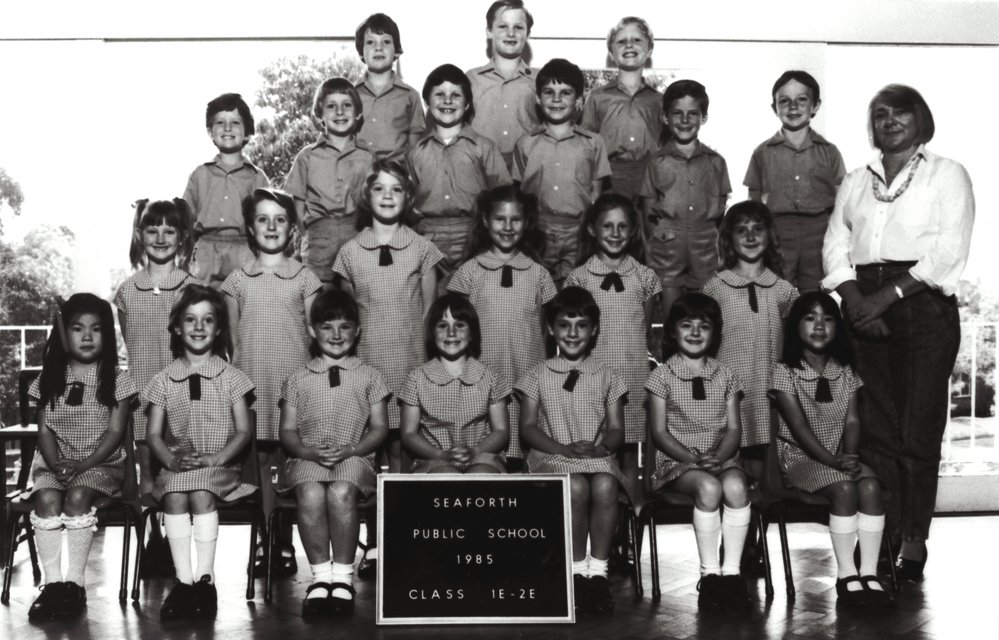 Seaforth Public School pupils, Class 1E-2E, 1985