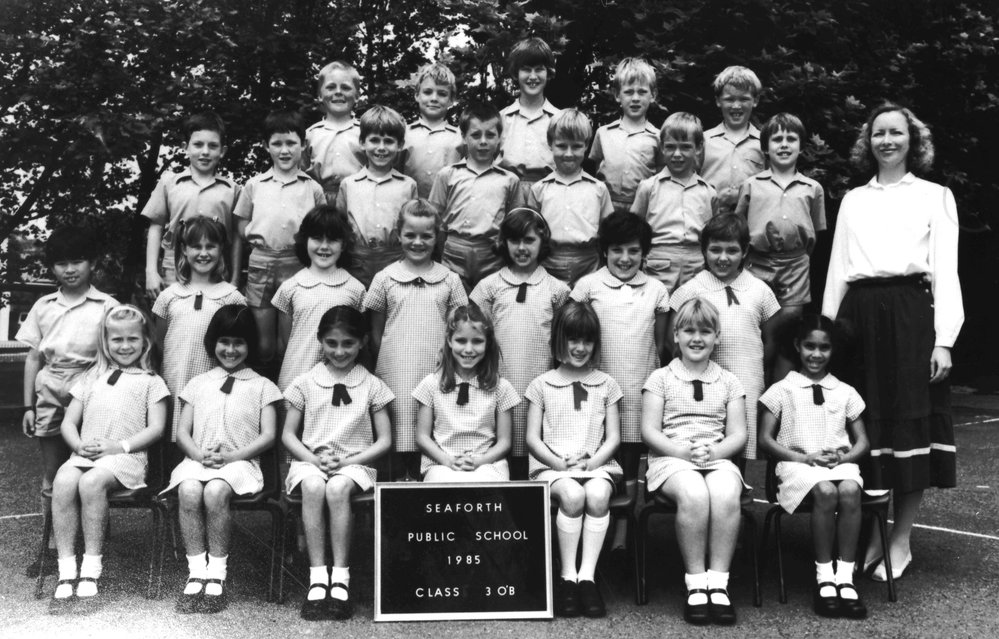 Seaforth Public School pupils, Class 3 OB, 1985