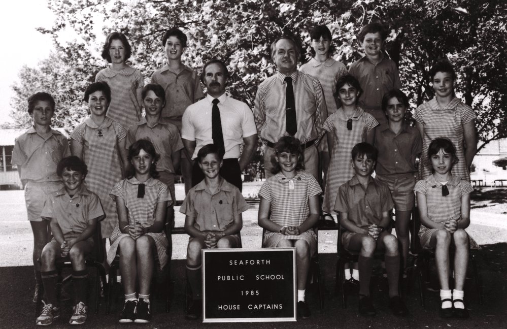 Seaforth Public School pupils, House Captains, 1985