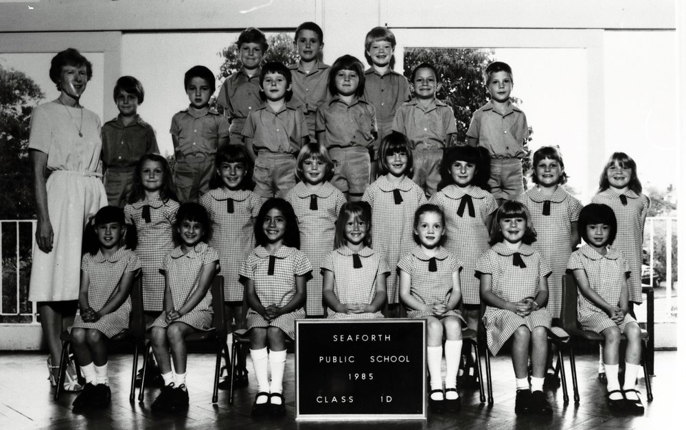 Seaforth Public School pupils, Class 1D, 1985