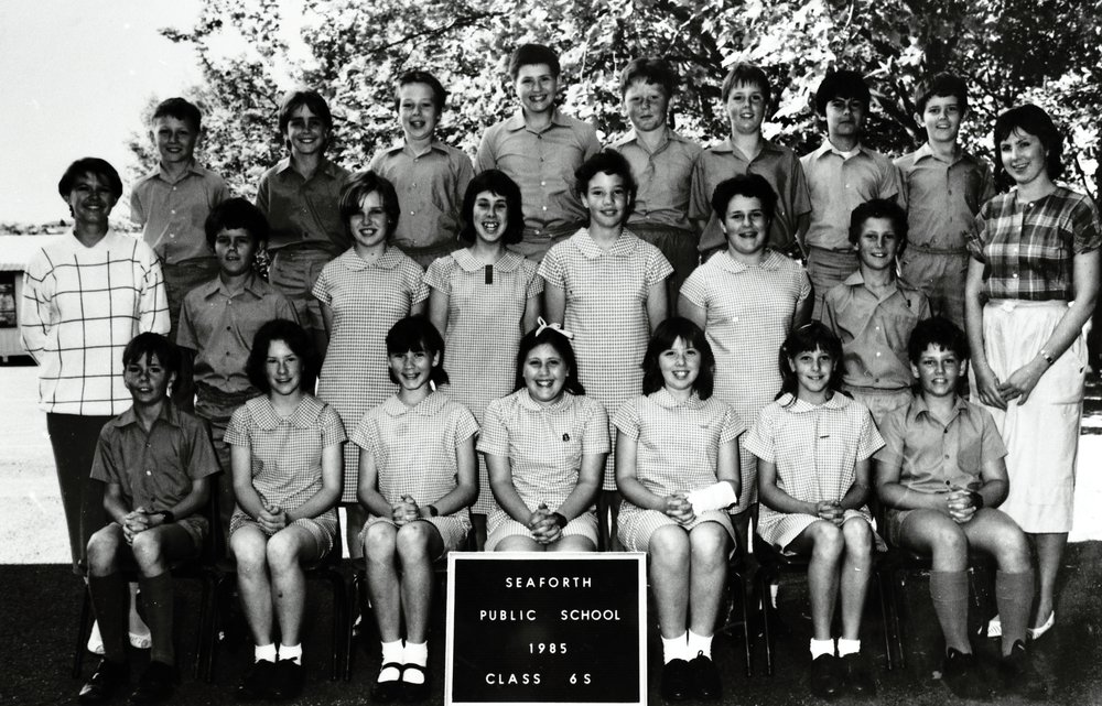 Seaforth Public School pupils, Class 6S, 1985