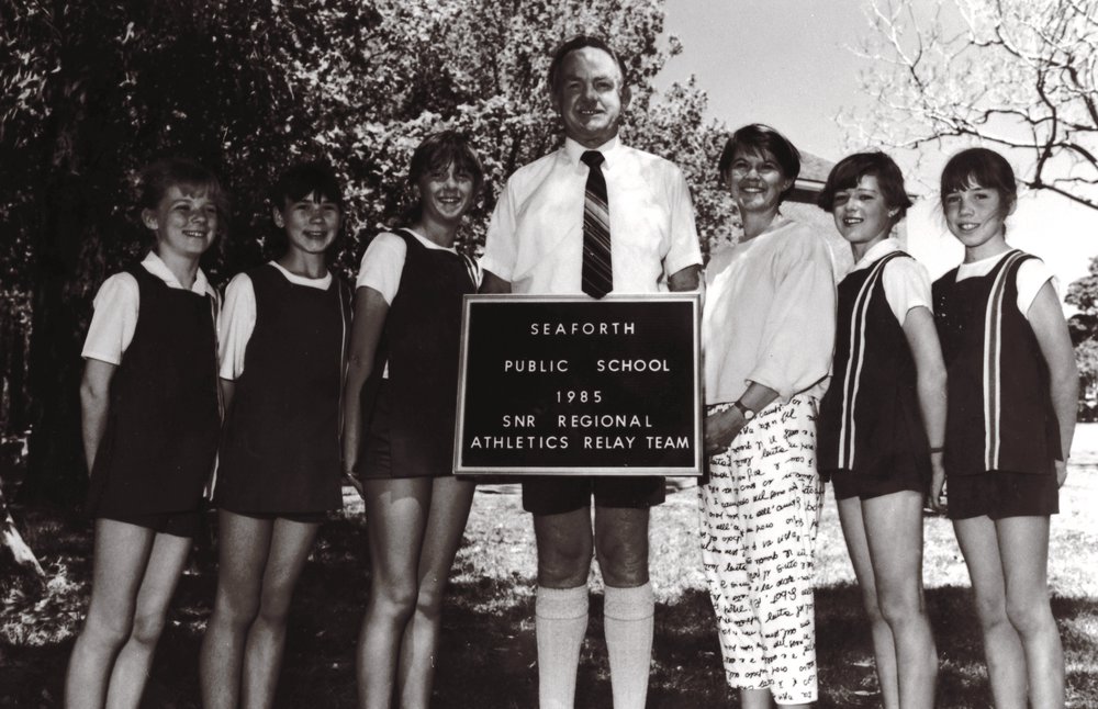 Seaforth Public School pupils, Regional Athletics Team, 1985