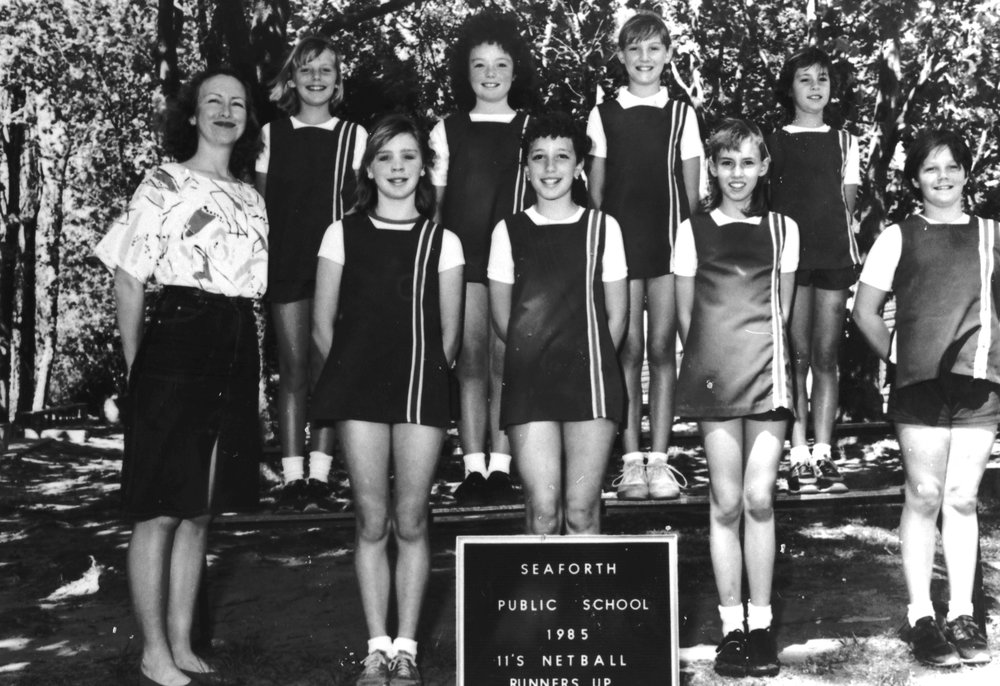 Seaforth Public School pupils, 11 Years Netball Team, 1985