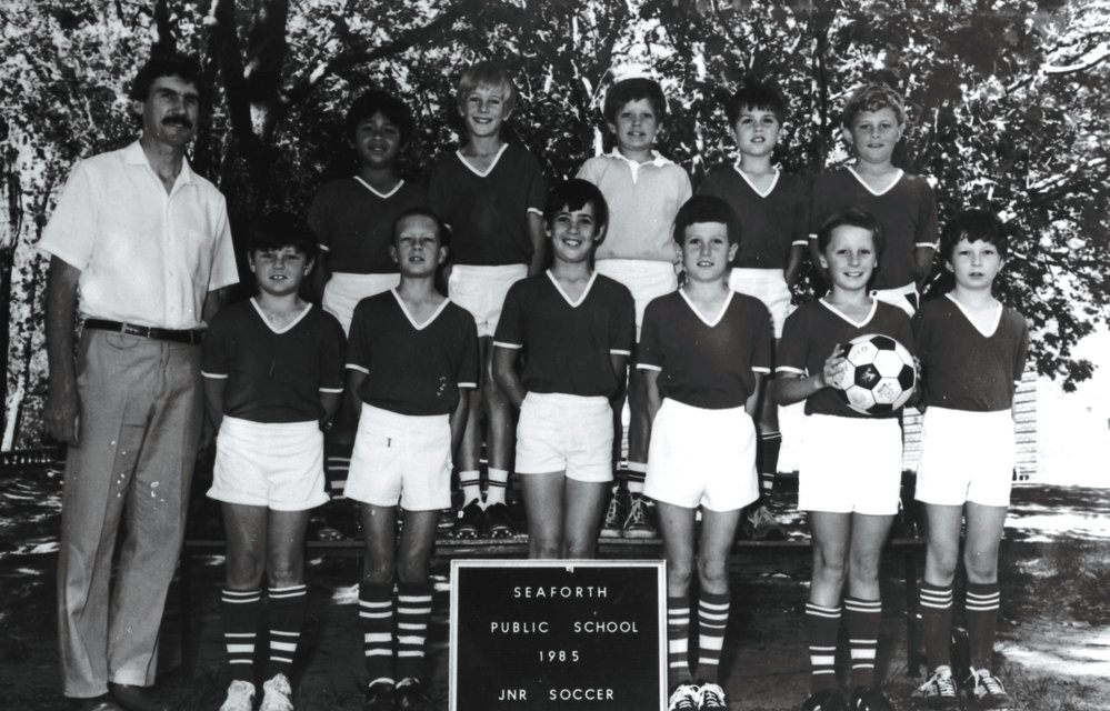 Seaforth Public School pupils, Junior Soccer Team, 1985