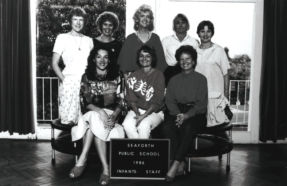 Seaforth Public School Infants staff, 1986