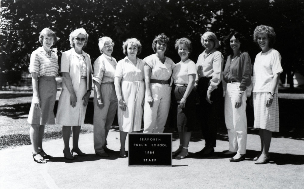 Seaforth Public School staff,1984
