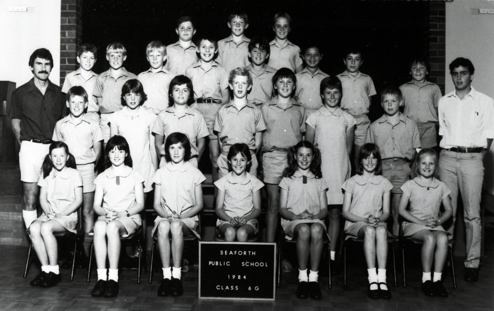 Seaforth Public School pupils, Class 6G, 1984