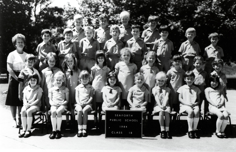 Seaforth Public School puils, Class 1B, 1984