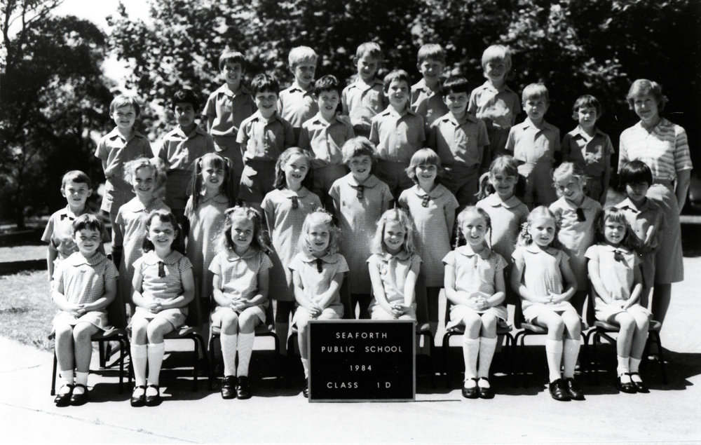Seaforth Public School pupils, Class 1D, 1984