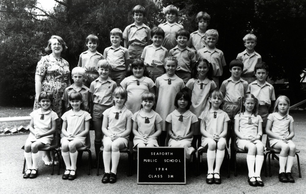 Seaforth Public School pupils, Class 3M, 1984