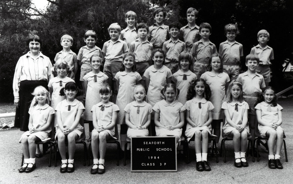 Seaforth Public School pupils, Class 3P, 1984