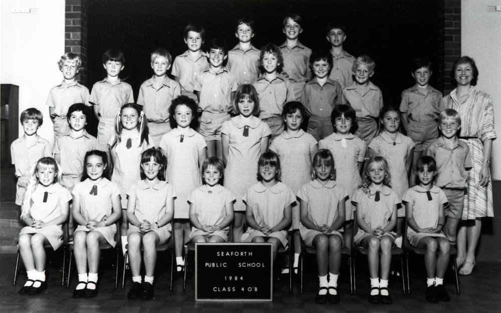 Seaforth Public School pupils, Class 4 OB, 1984