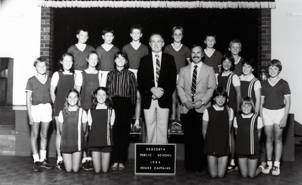 Seaforth Public School pupils, House Captains, 1984