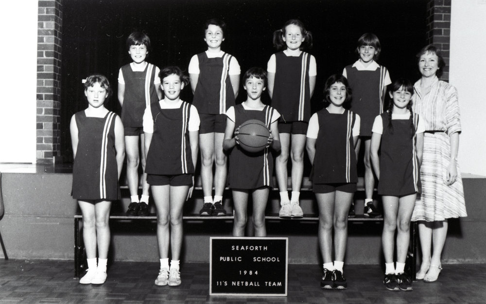Seaforth Public School pupils, 11 Years Netball Team, 1984