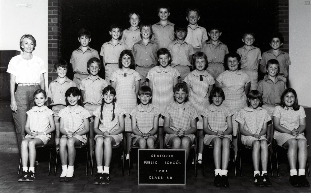 Seaforth Public School pupils, Class 5B, 1984