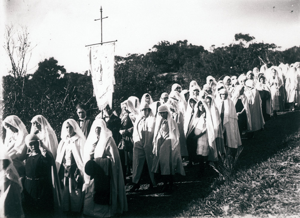 Corpus Christi procession, St Patrick's College, Manly c 1910