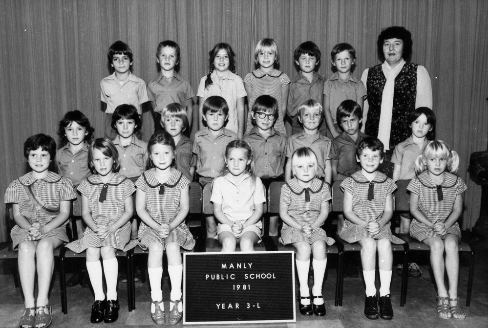 Manly Public School pupils, Grade 3-L, 1981