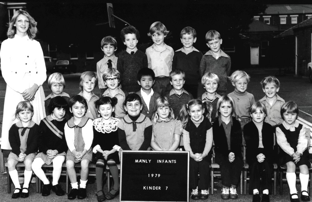 Manly Infants School pupils, Kinder 7, 1979