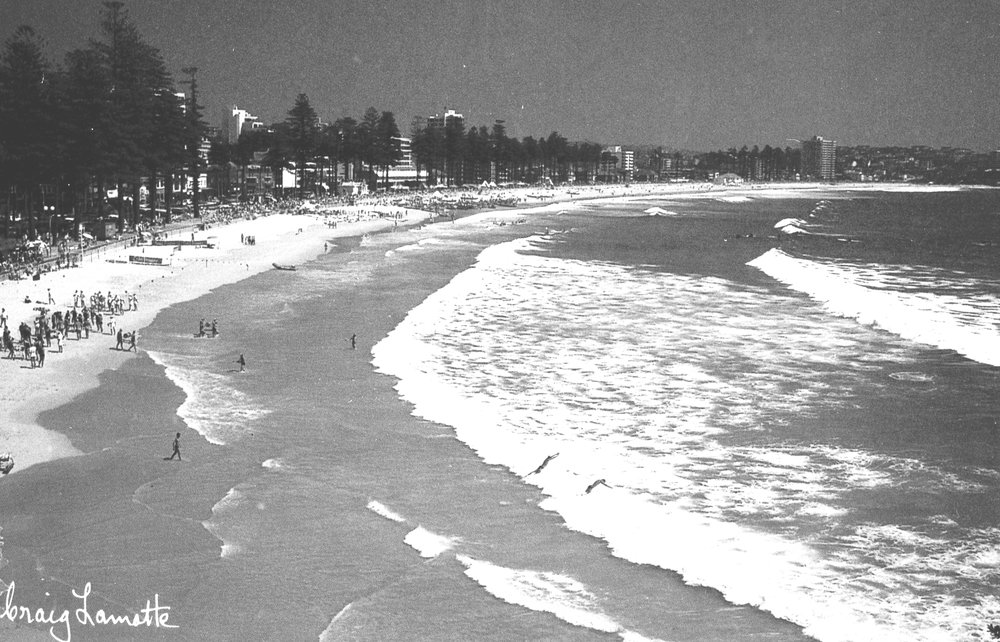 Manly Beach, 1990