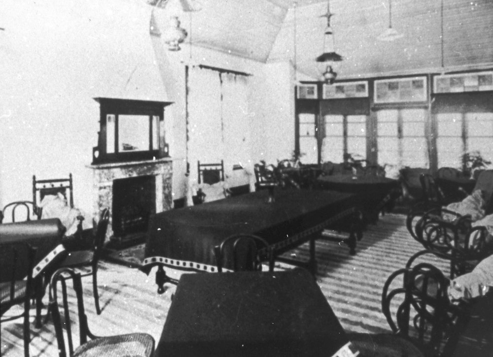 Ladies sitting room at North Head Quarantine Station