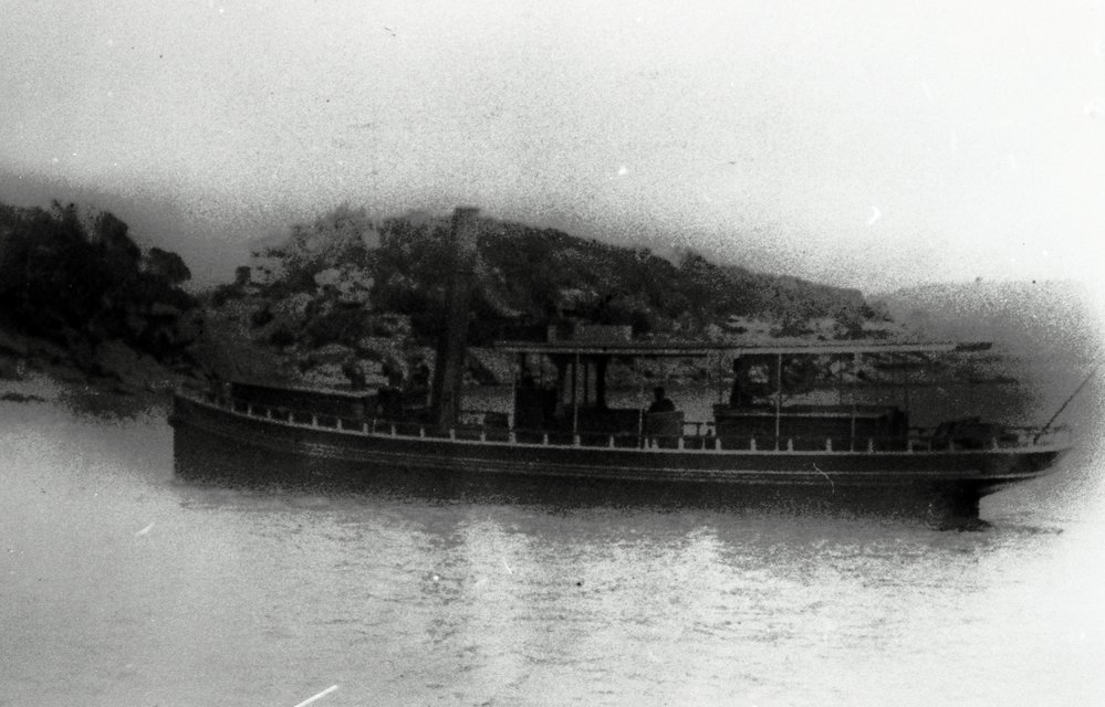 The launch "Lorna Doone" off North Head Quarantine Station