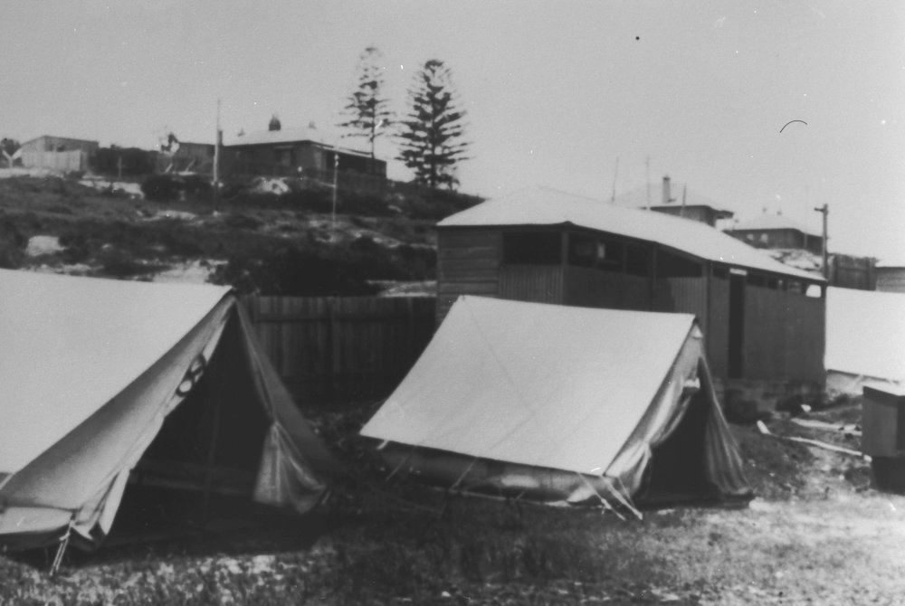 Temporary accommodation at North Head Quarantine Station