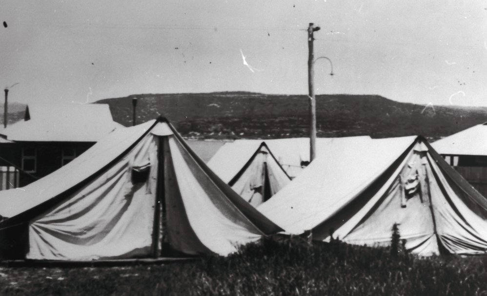 Temporary accommodation at North Head Quarantine Station