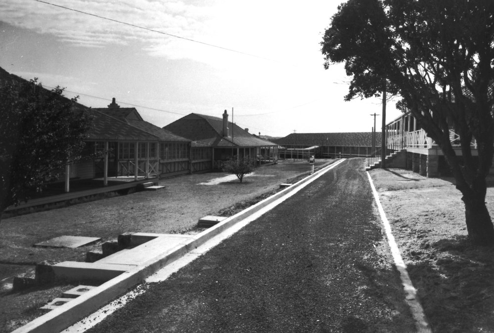 The main street of North Head Quarantine Station, 1964