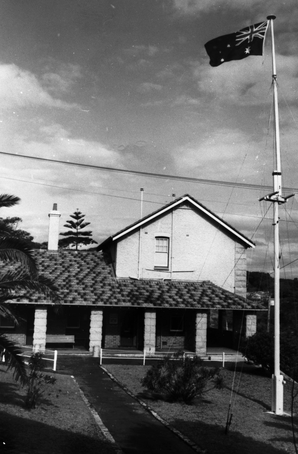Administration block at the Quarantine Station, Manly 1984