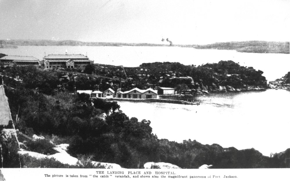 Jetty and Hospital at the Quarantine Station, Manly